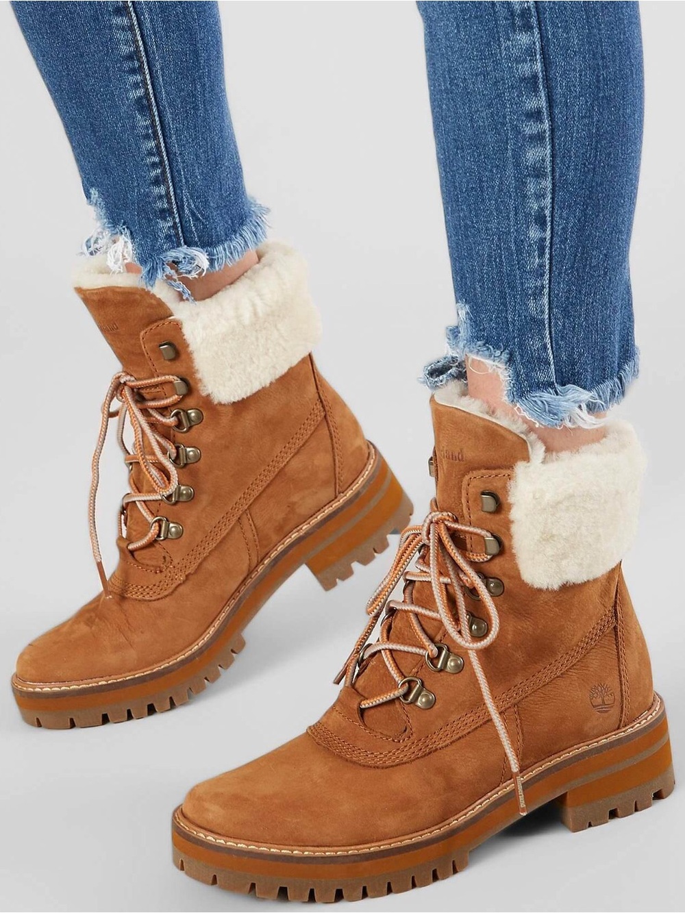 Timberland Courmayeur Valley Shearling-Lined Boots Size 11